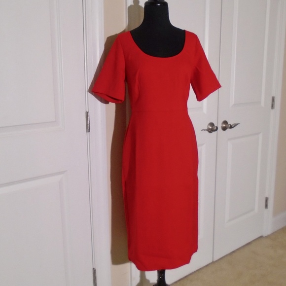 ANN TAYLOR NWT Scoop Neck Sheath Dress 4/6 - Picture 4 of 6